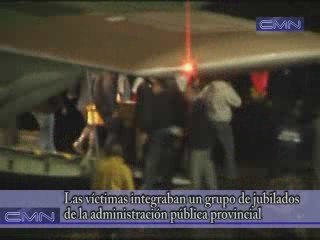 Mucho dolor en la llegada de las siete víctimas fatales