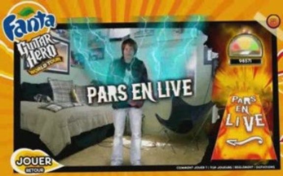 Fanta Guitar Hero Wolrd Tour Tier Guitare 181108 points