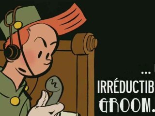 Le groom vert-de-gris