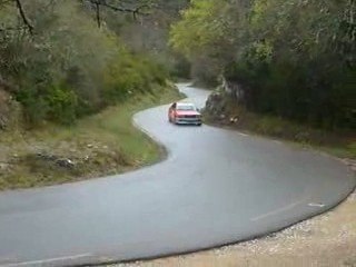 Rallye de venasque 2009 samedi bmw M3 n°14 forestello