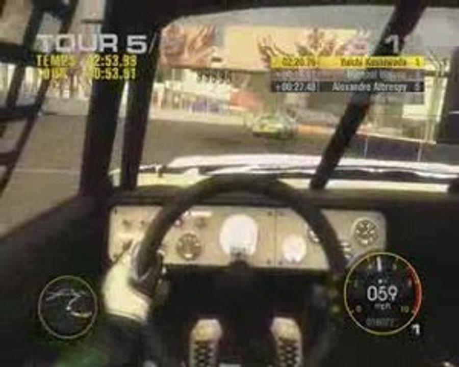 The Nours is driving !!! crash !