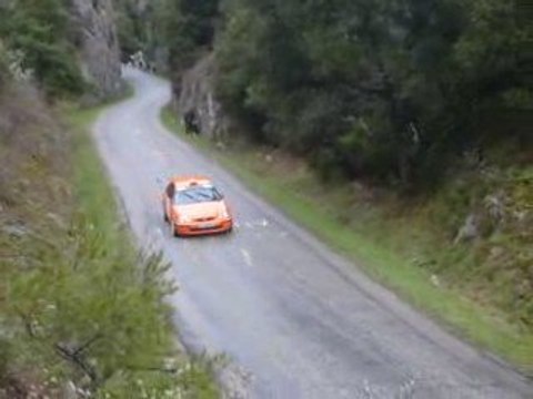 Rallye de venasque 2009 samedi civic ek4 n°94 , 1er passage