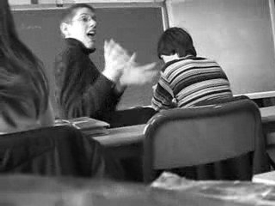 Jhonny qui fait le phoque :D