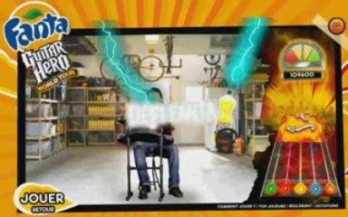 Fanta Guitar Hero Wolrd Tour Leo Batterie 132900 points