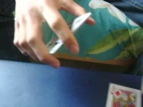 tour de magie de wofei (la carte rouge)