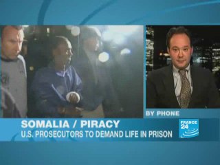 Somali pirate tried in the US faces life sentence