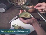 Raw Food Recipe for Carrot Stuffed Avocados #292