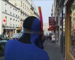 Une grenouille se fait renverser