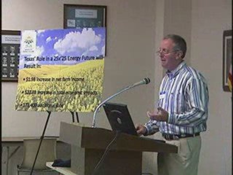 Texas Agriculture Works on Renewable Energy
