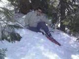 Arnaud Dus fait du ski