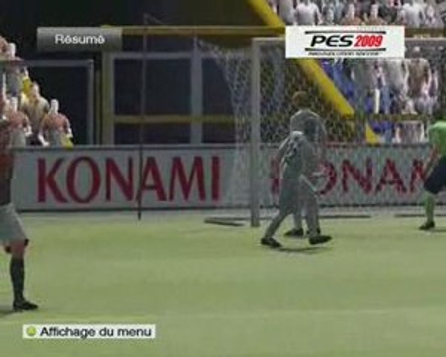Norvège - Russie 0-1 Qualifs coupe du monde 2010 PES09