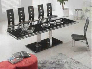 Glass Extending Table