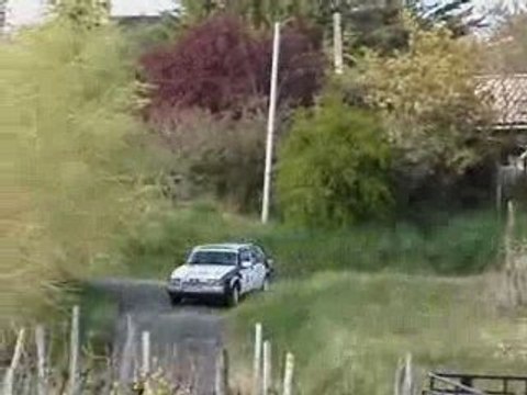 alfa 75 rallye cotes de garonne 2009