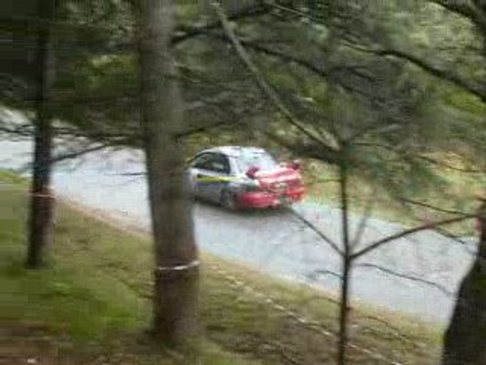 Rallye de venasque 2009 samedi impreza GT n°15 poizot  2eme