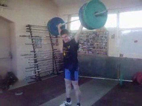 halterophilie: arraché 100 kilos