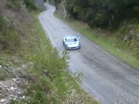 Rallye de venasque 2009 samedi lotus n°77 mounition ,