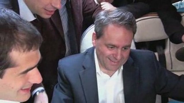 Lancement de la Caravane pour l'Europe avec Xavier Bertrand