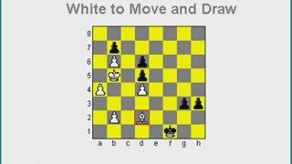 Chess Puzzle - Stalemate Combination