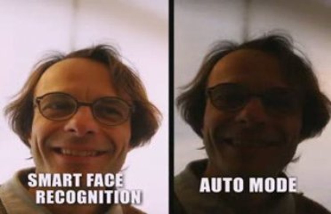 SMART FACE RECOGNITION / SAMSUNG ST10