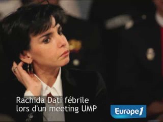 Européennes : Rachida Dati s’embourbe lors d’un meeting