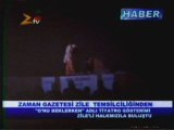 Zaman gazetesi tiyatro gösterisi