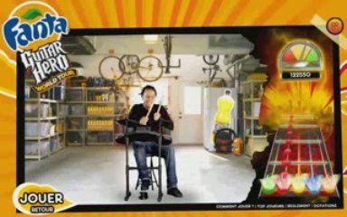 Fanta Guitar Hero Wolrd Tour Chopper Batterie 164050 poin...