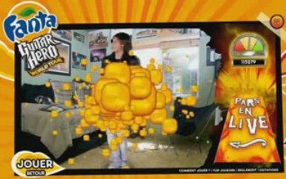 Fanta Guitar Hero Wolrd Tour Tier Guitare 157154 points