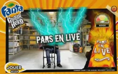 Fanta Guitar Hero Wolrd Tour Max Batterie 122050 points