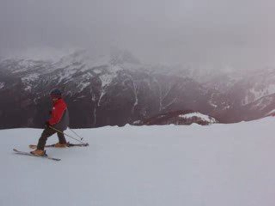 Ski sur les Cretes de pra-loup : 04-2009