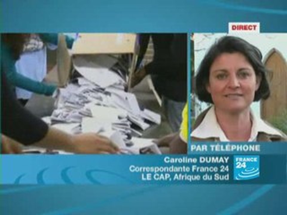 Afrique du Sud: rapport des forces ANC / opposition