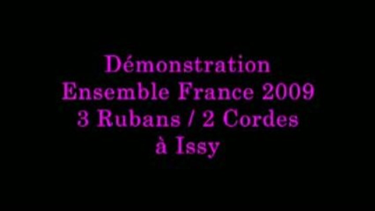 Ensemble FRANCE GR 2009 3 rubans 2 cordes démo
