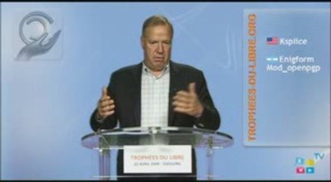 Trophées du libre 2009 - Finalist category Sécurity