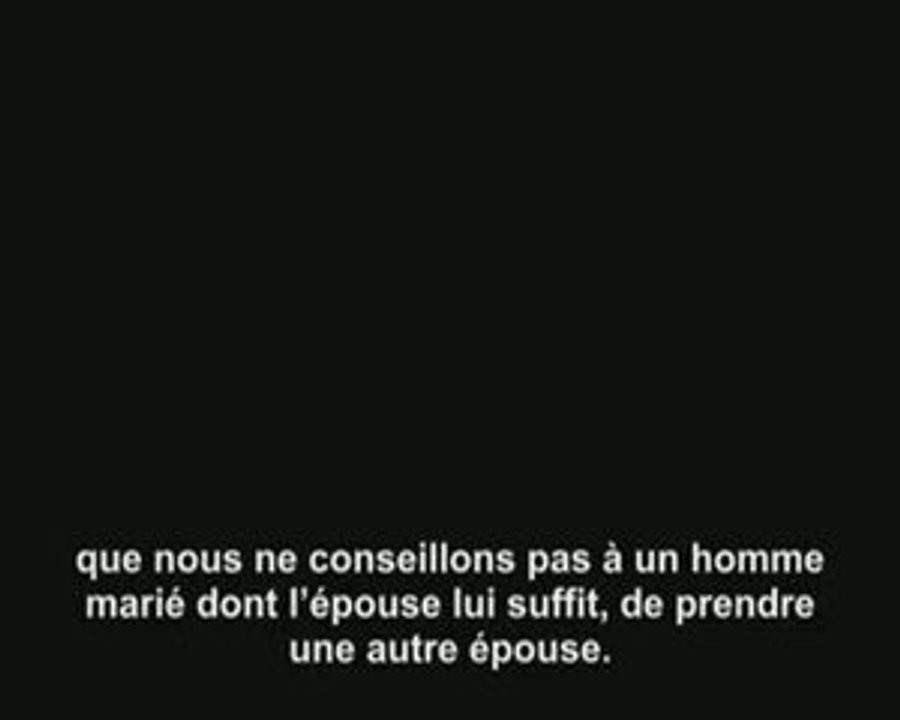 Sheikh Albany sur le mariage
