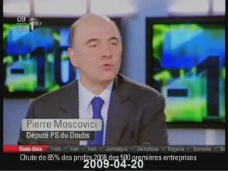 Moscovici flambe Sarkozy