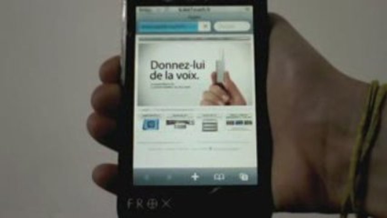 Pub Apple iPod Touch (iLikeTouch.fr )