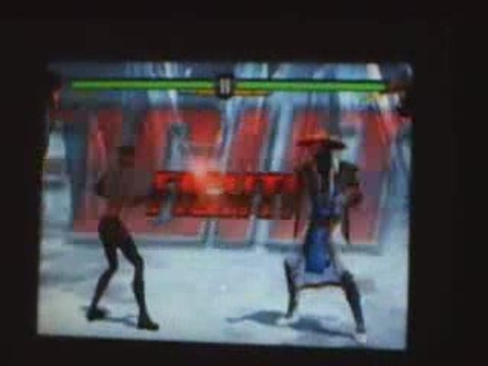 Mortal Kombat VS DC - Sonya VS Raiden