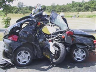 Accident mort crash car