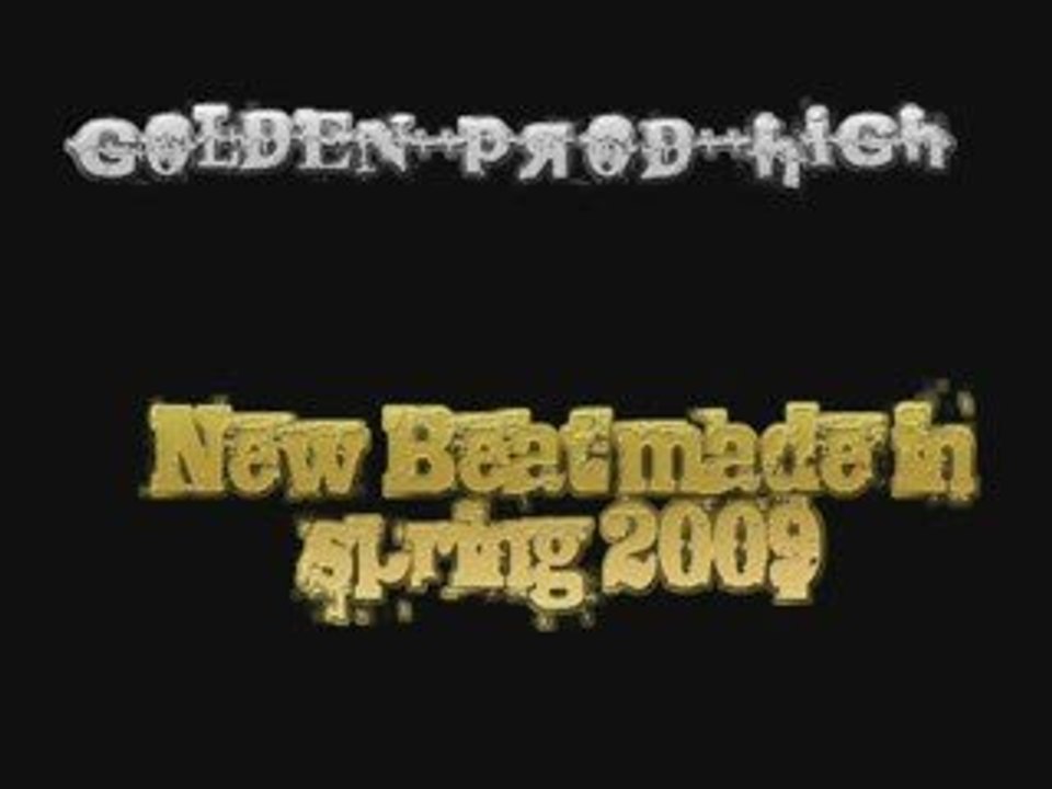 New Hip hop Beat 2009 by Golden
