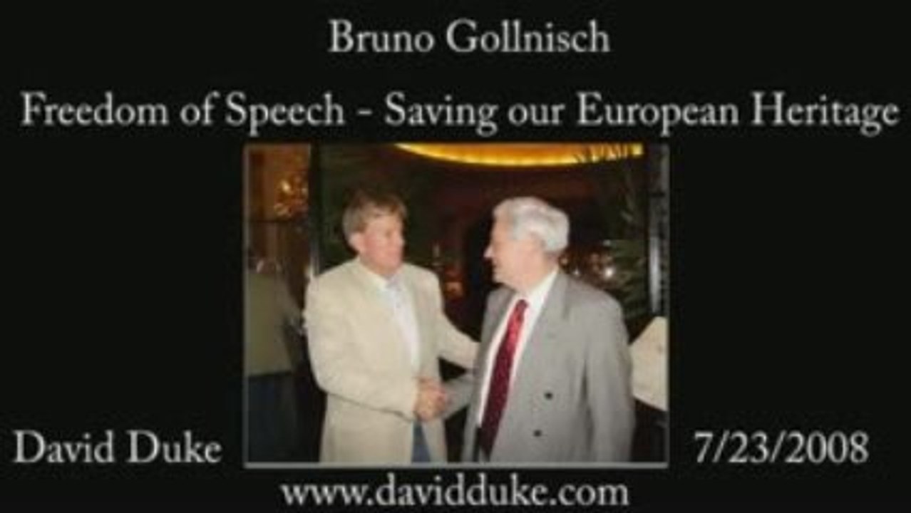 Bruno Gollnisch Interview By David Duke 3-4