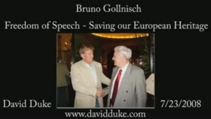 Bruno Gollnisch Interview By David Duke 2-4