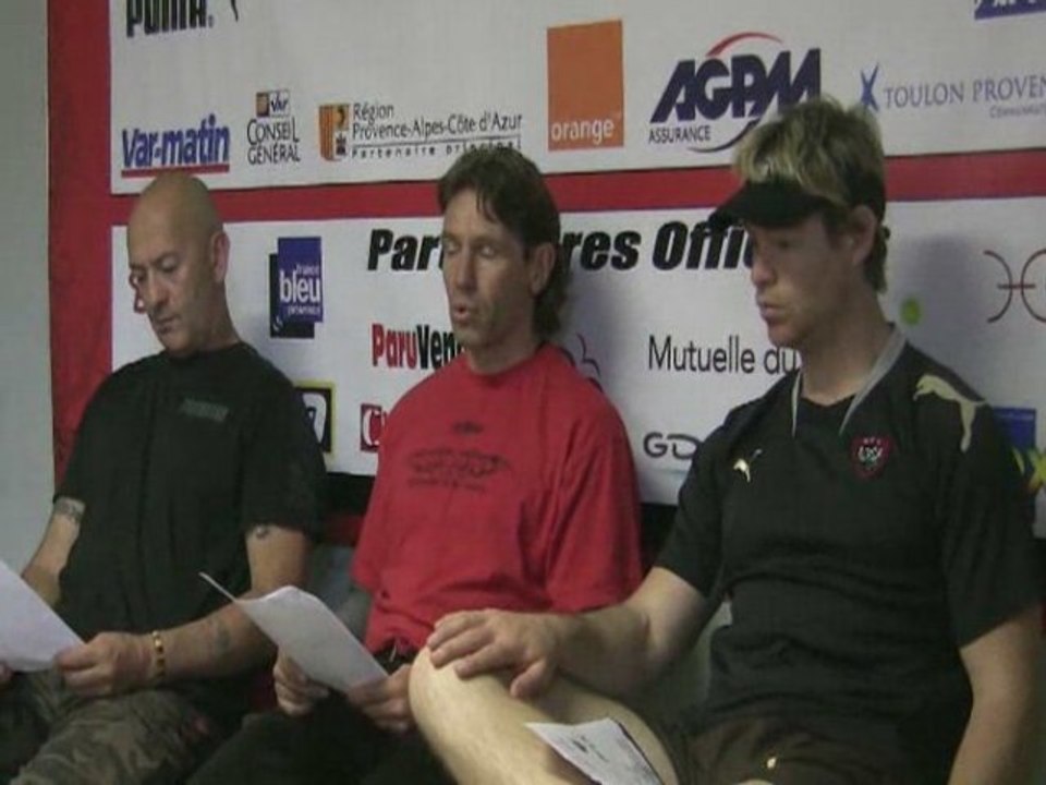 Point presse du Staff avant le match contre Biarritz