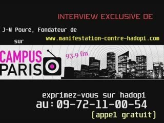 Hadopi -- Interview radio (partie3)