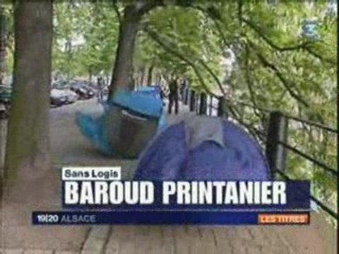 FR3 : Les Don Quichotte s'installent à Strasbourg