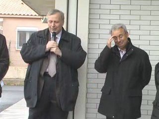 Inauguration du plateau sportif discours