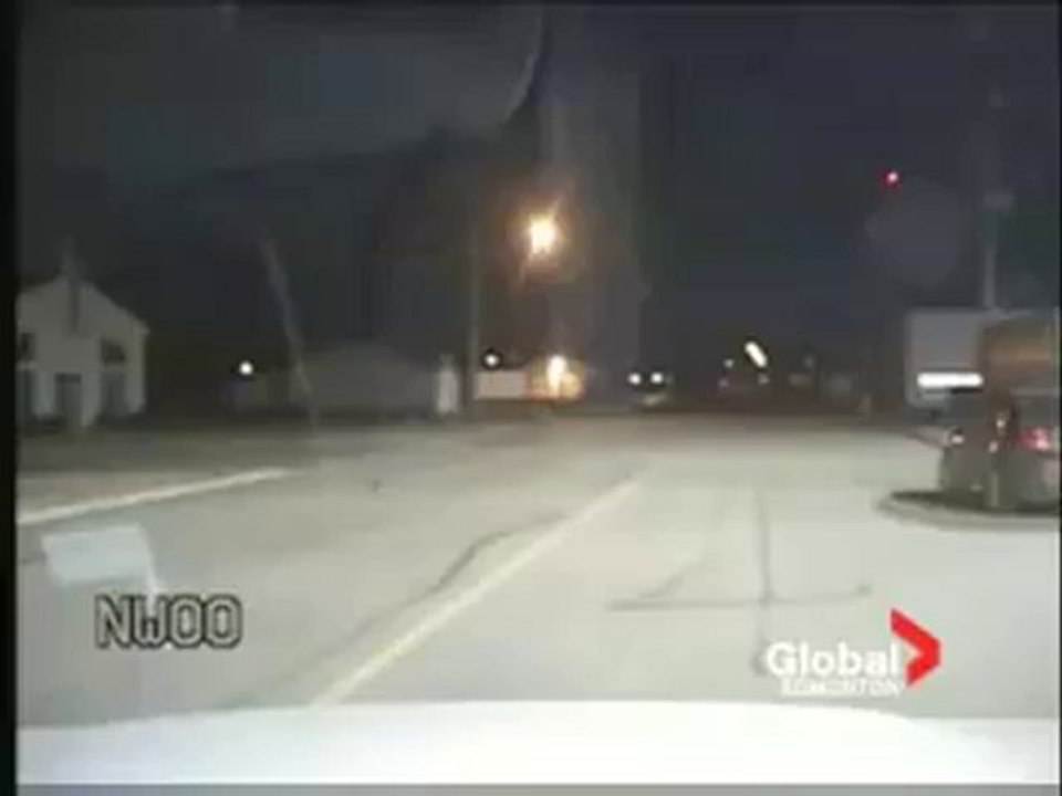 Une météorite s'écrase en "live"