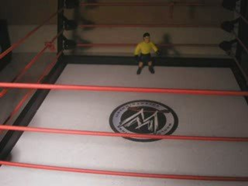 Figurine WWE Umaga vs Shawn Michaels