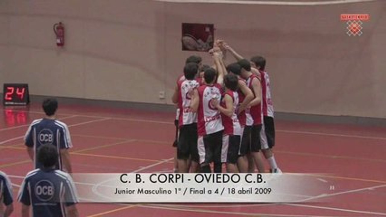 Junior Masculino 1ª / Final 4 / CB Corpi - Oviedo CB