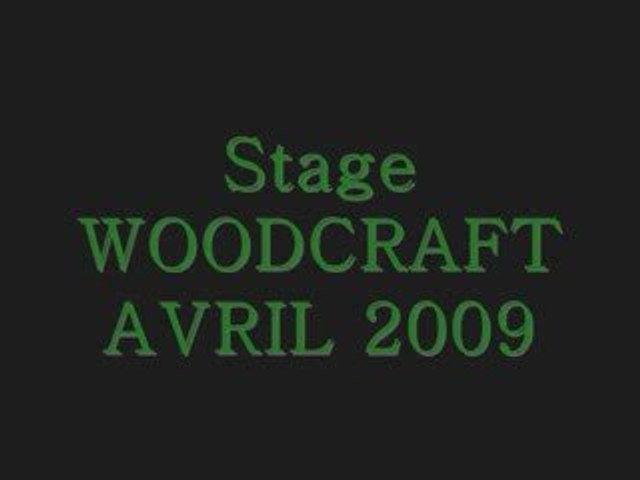 Stage woodcraft 2009 EEDF lambersart