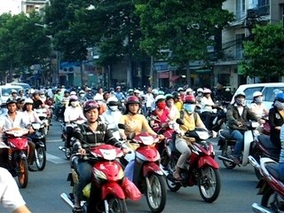 Saigon - HCMV circulation un jour comme un un autre