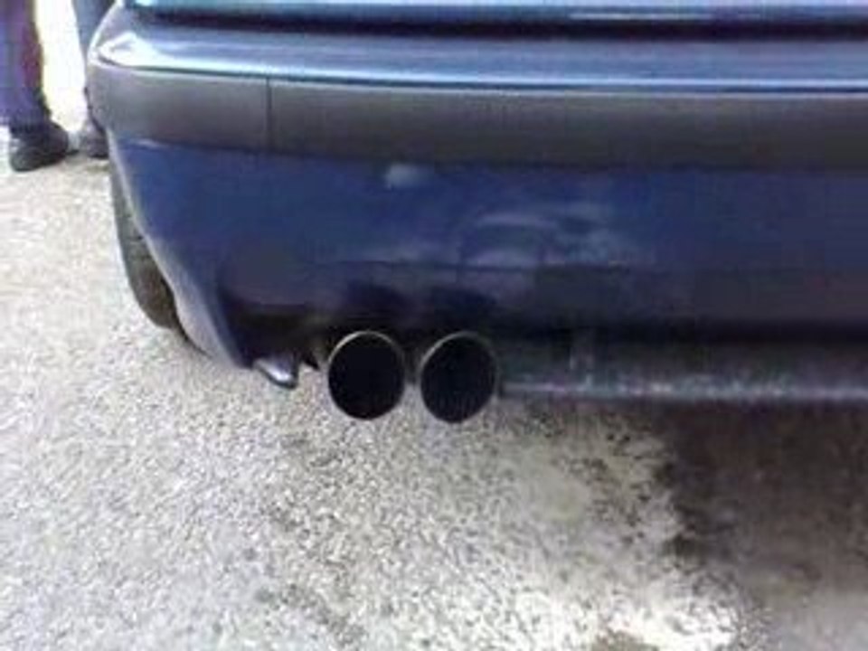 M3, ligne inox supersprint, silencieux Hamann